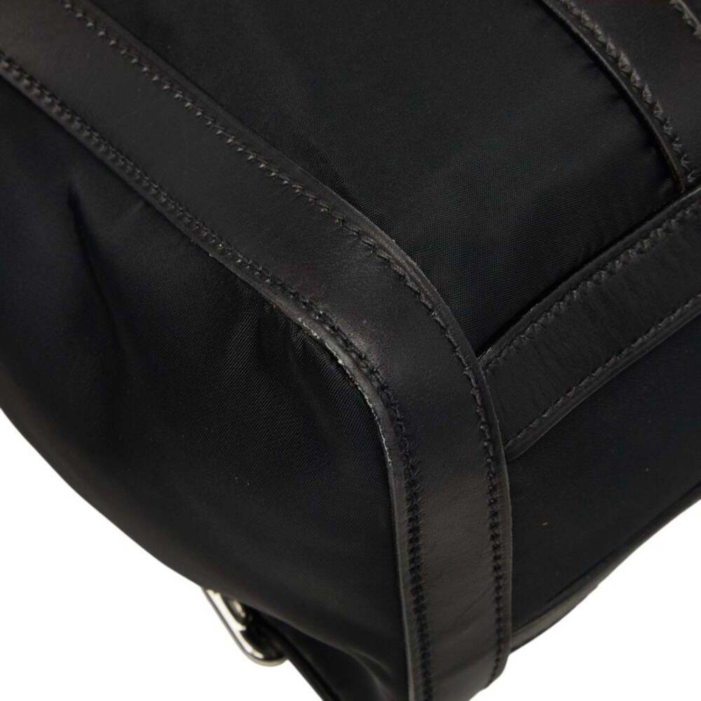 PRADA Black Leather Shoulder Bag - Picture 7 of 11